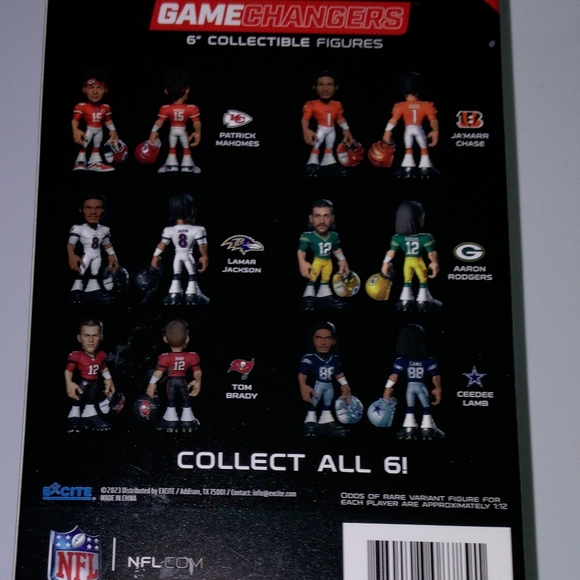 Aaron Rodgers game changers "6" inches figurine - Picture 4 of 5